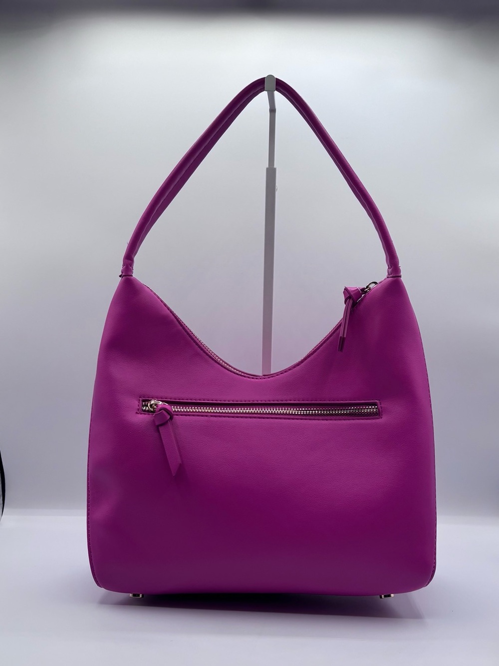 On 34th Elegant Shoulder Bag Purse in Bright Magenta